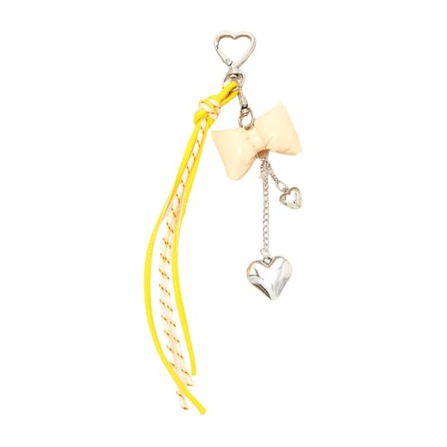 BUBEFSKD Mode Multi Purpose Lederbögen Schlüsselbauern Mit Quasten Telefon Ornament Bag Accessoires Für Und Schlüsseldekoration Modezubehör von BUBEFSKD