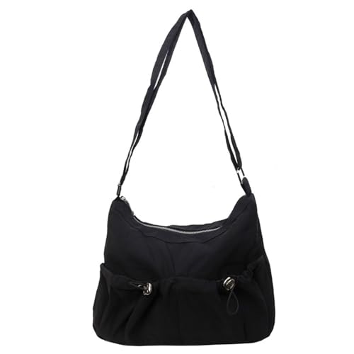 BUBEFSKD Mode Nylon Falten Crossbody Tasche Für Den Täglichen Gebrauch Verstellbarer Riemen Lässige Umhängetaschen Schlinge Satchel Umhängetasche von BUBEFSKD