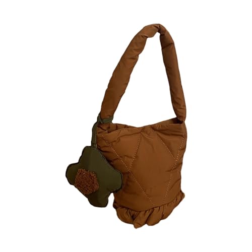 BUBEFSKD Mode Nylon Umhängetaschen Unterarmtasche Winter Vielseitig Gesteppte Eimer Handtasche Für Frauen Mädchen Damen Umhängetaschen Für Frauen BUBEFSKD Mode Nylon Umhängetaschen Unterarmtasche Winter Vielseitig Gesteppte Eimer Handtasche Für Frauen Mädchen Damen Umhängetaschen Für Frauen von BUBEFSKD