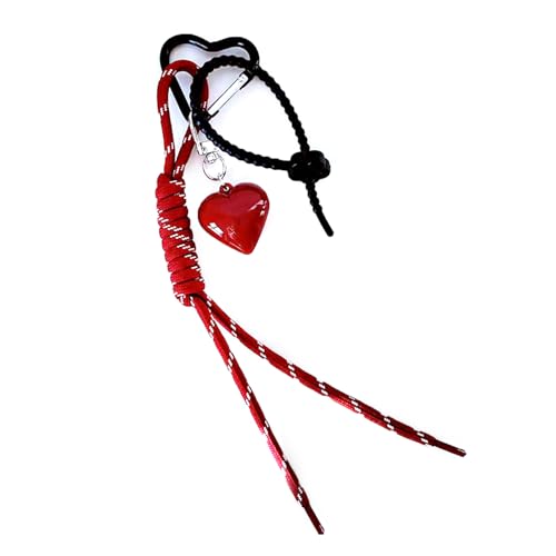 BUBEFSKD Mode Schlüsselinhaber Schöne Herzschlüsselkette Kreativer Rucksack Handtasche Anhänger Ornamente Tasche Zauber Geflochten BUBEFSKD Mode Schlüsselinhaber Schöne Herzschlüsselkette Kreativer Rucksack Handtasche Anhänger Ornamente Tasche Zauber Geflochten von BUBEFSKD