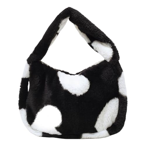 BUBEFSKD Modeplüsch Herz Umhängetasche Für Frauen Komfortable Pelzige Handtasche Top Grifftaschen Für Schuleinkäufe Und Reisen Winterhandtaschen BUBEFSKD Modeplüsch Herz Umhängetasche Für Frauen Komfortable Pelzige Handtasche Top Grifftaschen Für Schuleinkäufe Und Reisen Winterhandtaschen von BUBEFSKD
