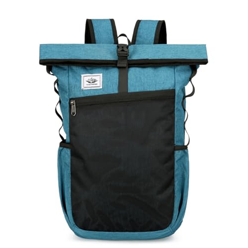 BUBEFSKD Reisetagentack Leicht Packbares Rucksack Wanderschuppenspritztasche Für Klettern Freien Reit Camping Falten Packbar Für Frauen Männer Teenager Wanderscheibe Pack Camping Klettern Reitreisen von BUBEFSKD