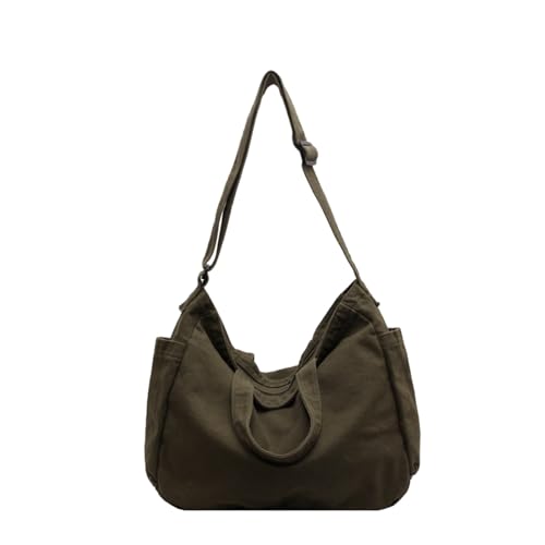 BUBEFSKD Retro Inspirierte Leinwand Crossbody Tasche Große Kapazität Schlinge Satchel Japaner Oftbeutel Leinwand Schlinge BUBEFSKD Retro Inspirierte Leinwand Crossbody Tasche Große Kapazität Schlinge Satchel Japaner Oftbeutel Leinwand Schlinge von BUBEFSKD