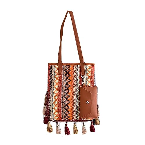 BUBEFSKD Retro Mode Umhängetasche Für Frauen Stilvoller Und Vielseitiger Handtasche Große Kapazität Einkaufsbeutel Große Handtaschen Für Frauen BUBEFSKD Retro Mode Umhängetasche Für Frauen Stilvoller Und Vielseitiger Handtasche Große Kapazität Einkaufsbeutel Große Handtaschen Für Frauen von BUBEFSKD
