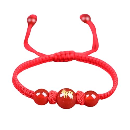 BUBEFSKD Rote Schnur Armbänder Einstellbare Länge Halskette Tierbrand Armband Kultursymbol Geeignet Für Viel Glück Rote Schnur BUBEFSKD Rote Schnur Armbänder Einstellbare Länge Halskette Tierbrand Armband Kultursymbol Geeignet Für Viel Glück Rote Schnur von BUBEFSKD
