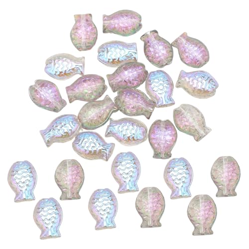 BUBEFSKD Set Von 30 Glasperlen Handgefertigtes Accessoires Handgefertigtes Perlen Set Glass Charme Schmuck Machen Sie Perle Für Schmuckbegeisterte Ohrring Halskette Accessoires von BUBEFSKD