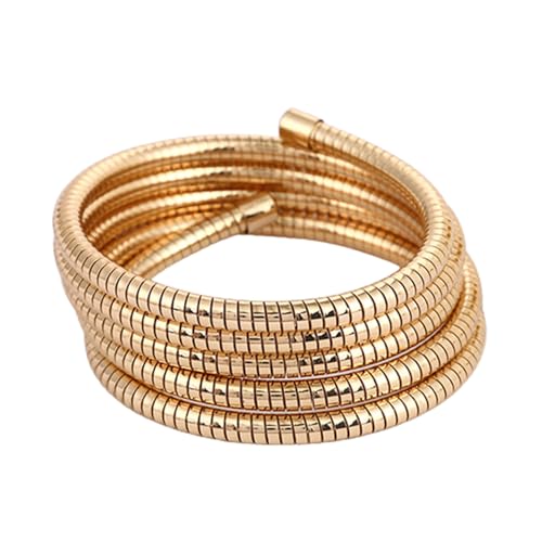 BUBEFSKD Stapelbares Multi Layer Armarmarmband Stilvoller Metall Elastizier Schmuck Stapelbarer Elastizer Für Modischen Liebhaber Wickel Arm BUBEFSKD Stapelbares Multi Layer Armarmarmband Stilvoller Metall Elastizier Schmuck Stapelbarer Elastizer Für Modischen Liebhaber Wickel Arm von BUBEFSKD