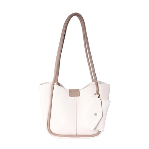 BUBEFSKD Stilvolle Einzelumhängetasche PU Leder Handtasche Achselhöhlen Taschen Perfekt Für Tägliche Pendelverkehr Und Einkaufen Praktisch Und Stilvoll von BUBEFSKD