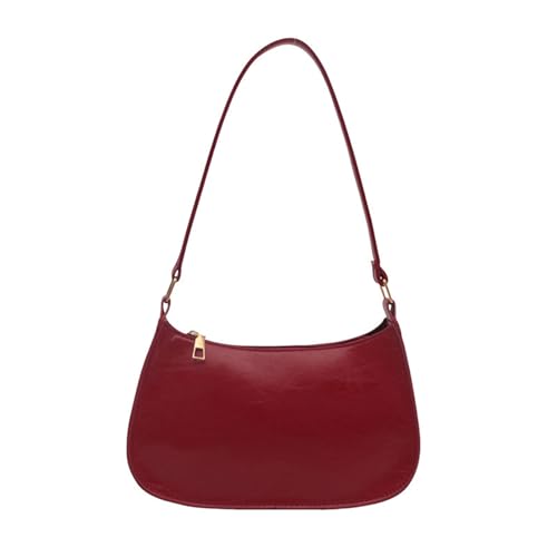 BUBEFSKD Stilvolle PU Lederhandtasche Für Frauen Unterarm Taschen Mit Reißverschluss Umhängetasche Für Einkäufe Und Soziale Versammlungen Frauen Trendige Tasche BUBEFSKD Stilvolle PU Lederhandtasche Für Frauen Unterarm Taschen Mit Reißverschluss Umhängetasche Für Einkäufe Und Soziale Versammlungen Frauen Trendige Tasche von BUBEFSKD