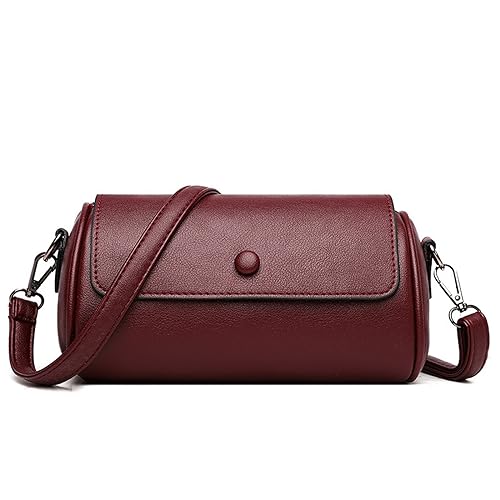 BUBEFSKD Stilvolle Umhängetasche Retro PU Crossbody Tendy Slings Bags Tasche Für Frauen Vintage Crossbody Tasche BUBEFSKD Stilvolle Umhängetasche Retro PU Crossbody Tendy Slings Bags Tasche Für Frauen Vintage Crossbody Tasche von BUBEFSKD