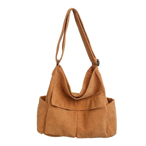 BUBEFSKD Stilvolle Und Bequeme Umhängetasche Große Kapazität Cord Crossbody Taschen Perfekt Für Tägliche Reise Trendy Und Modisch von BUBEFSKD