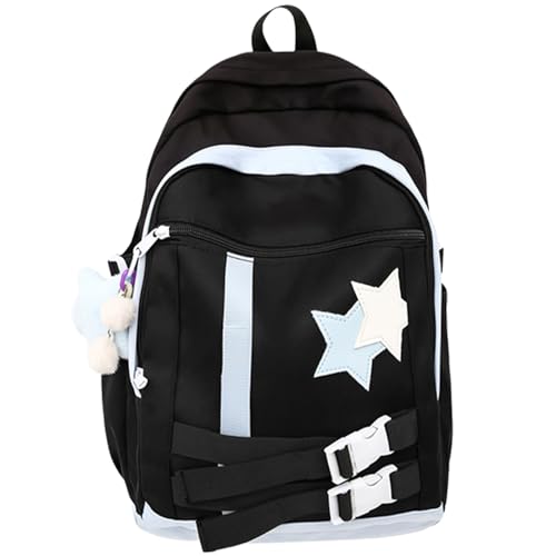 BUBEFSKD Student School Rucksack Frauen Reisen Großkapazität Ästhetischer Star Für Frauen Star School Girl BUBEFSKD Student School Rucksack Frauen Reisen Großkapazität Ästhetischer Star Für Frauen Star School Girl von BUBEFSKD