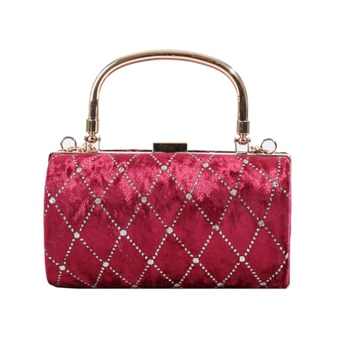 BUBEFSKD Stylish Korean Design Damenhandtasche Mit Kettenband Umhängetasche Elegante Und Exquisite Mode Accessoire Abendtasche Für Frauen Hochzeit BUBEFSKD Stylish Korean Design Damenhandtasche Mit Kettenband Umhängetasche Elegante Und Exquisite Mode Accessoire Abendtasche Für Frauen Hochzeit von BUBEFSKD