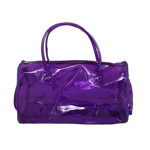 BUBEFSKD Süßwarenfarbene Klare Tasche Mit Großen Kapazitätsumbtertaschen PVC Crossbody Handtasche Für Die Organisation Von Toilettenartikeln Schulwohnungen BUBEFSKD Süßwarenfarbene Klare Tasche Mit Großen Kapazitätsumbtertaschen PVC Crossbody Handtasche Für Die Organisation Von Toilettenartikeln Schulwohnungen von BUBEFSKD