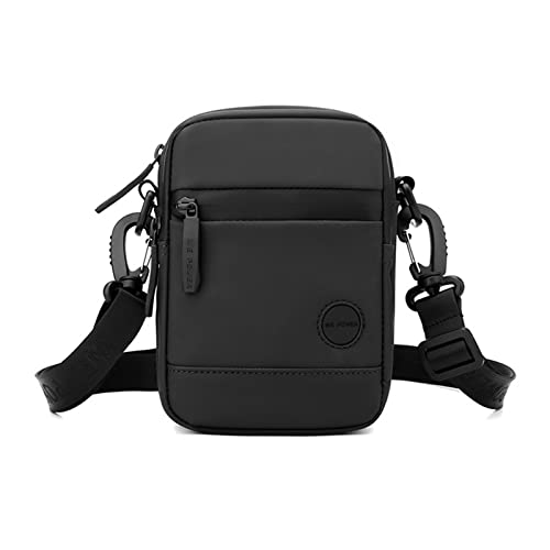 BUBEFSKD Tragbare Männer Messenger Taschen Schulter Beutel Crossbody Mann Geld Geldbörse Multifunktion Taille Travel Pack Shoulder Freizeit Sport Handy Männliche Geldbörse Vater Freund Geschenk von BUBEFSKD