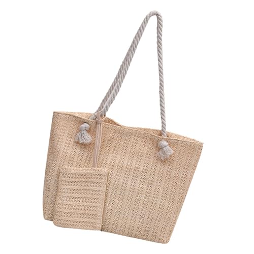 BUBEFSKD Trendige Frauenleichte Mit Handgewebten Strohhandtasche Mit Geräumiger Fach Umhängetasche Crossbody Geldbeutel Trendy Umhängetasche BUBEFSKD Trendige Frauenleichte Mit Handgewebten Strohhandtasche Mit Geräumiger Fach Umhängetasche Crossbody Geldbeutel Trendy Umhängetasche von BUBEFSKD