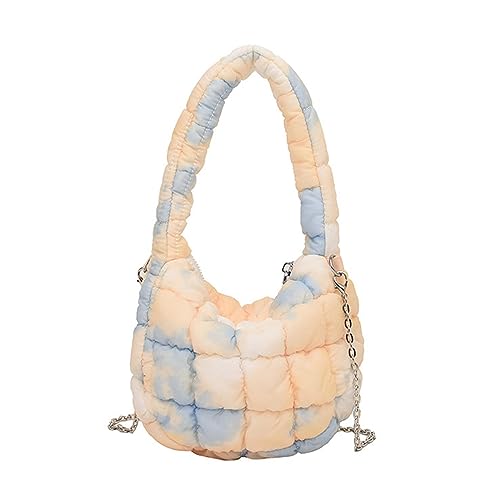 BUBEFSKD Trendige Koreanische Umhängetasche 2023 Neuankömmlinge Luxusdesigner Handtasche Mit Nylonkrawattenfarbstick BUBEFSKD Trendige Koreanische Umhängetasche 2023 Neuankömmlinge Luxusdesigner Handtasche Mit Nylonkrawattenfarbstick von BUBEFSKD