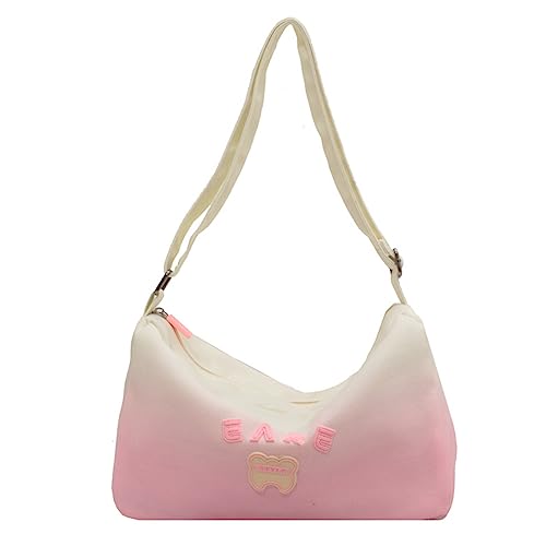 BUBEFSKD Trendige Umhängetasche Für Frauen Studentin Messenger Großer Einkaufshandtaschen Crossbody Messenger Bag BUBEFSKD Trendige Umhängetasche Für Frauen Studentin Messenger Großer Einkaufshandtaschen Crossbody Messenger Bag von BUBEFSKD