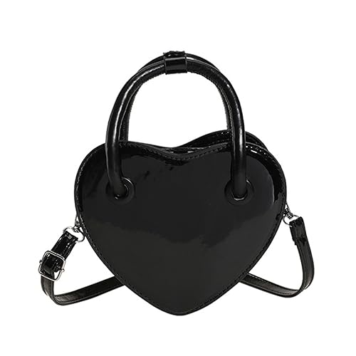 BUBEFSKD Trendy Design Damen Umhängetasche Vintage Inspirierte Herz Handtasche Crossbody Taschen Für Modische Personen Vintage Messenger Tasche BUBEFSKD Trendy Design Damen Umhängetasche Vintage Inspirierte Herz Handtasche Crossbody Taschen Für Modische Personen Vintage Messenger Tasche von BUBEFSKD