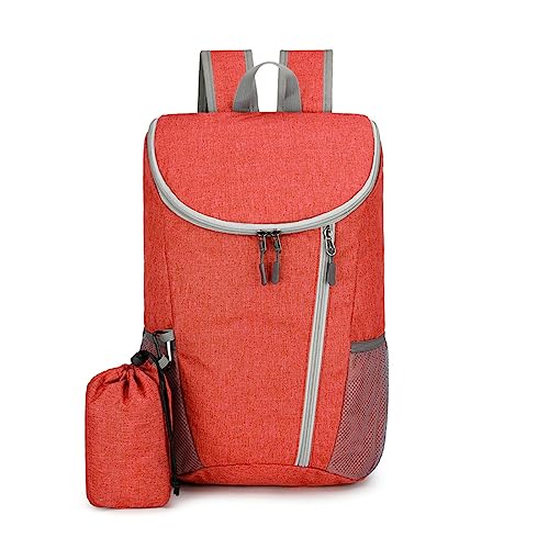 BUBEFSKD Ultralightweight Daypack Splash Proof Rucksack Für Camping Wandern Klettern Reitreiten Frauen Falten Pack Reise Daypack Rucksack von BUBEFSKD