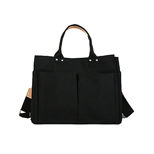 BUBEFSKD Umgangsbeutel Mit Großer Kapazität Für Frauen Mehrfachpocket Handtaschen Reisende Lady Leinwand Messenger Messenger Damen Leinwand Schulter Obergriff Handtasche Lady Große Kapazität BUBEFSKD Umgangsbeutel Mit Großer Kapazität Für Frauen Mehrfachpocket Handtaschen Reisende Lady Leinwand Messenger Messenger Damen Leinwand Schulter Obergriff Handtasche Lady Große Kapazität von BUBEFSKD