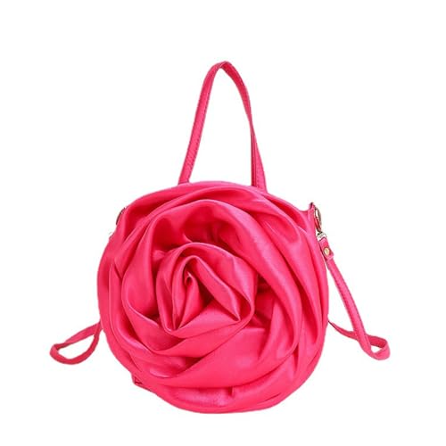 BUBEFSKD Umhängetasche Clutch Rose Form Crossbody Handtasche Mode Bankett Prom Hochzeit Abend Hochzeitsfeier Geldbeutel BUBEFSKD Umhängetasche Clutch Rose Form Crossbody Handtasche Mode Bankett Prom Hochzeit Abend Hochzeitsfeier Geldbeutel von BUBEFSKD