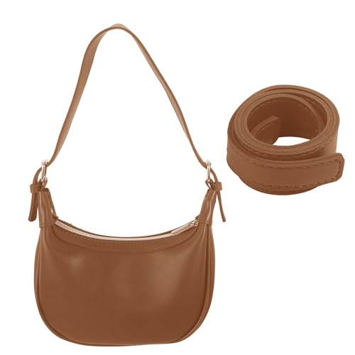 BUBEFSKD Umhängetasche Für Frauen Y2K Handtaschen Damen Crossbody Taschen Achselgrundstück Mit Verstellbarem Riemen Bag Leder BUBEFSKD Umhängetasche Für Frauen Y2K Handtaschen Damen Crossbody Taschen Achselgrundstück Mit Verstellbarem Riemen Bag Leder von BUBEFSKD