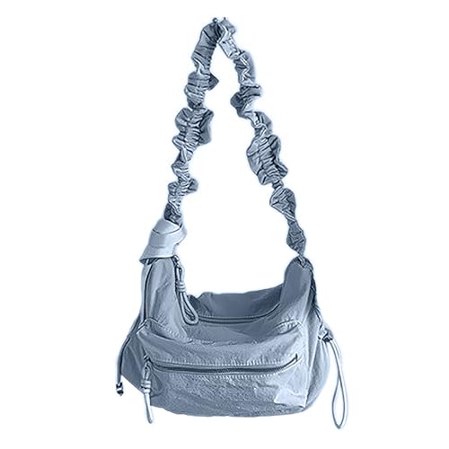 BUBEFSKD Umhängetasche Mit Großer Kapazität Für Frauen Modischer Satchel Nylon Casual Crossbod von BUBEFSKD