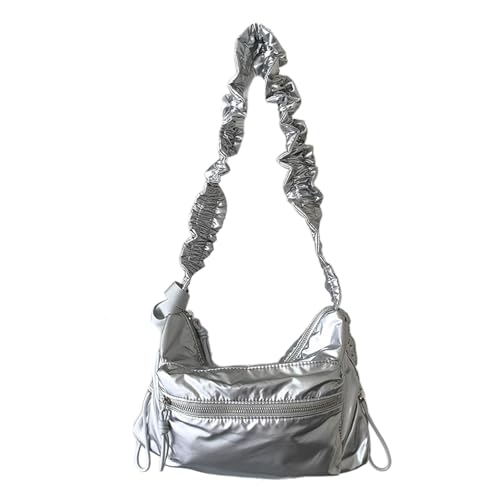BUBEFSKD Umhängetasche Mit Großer Kapazität Für Frauen Modischer Satchel Nylon Casual Crossbod von BUBEFSKD