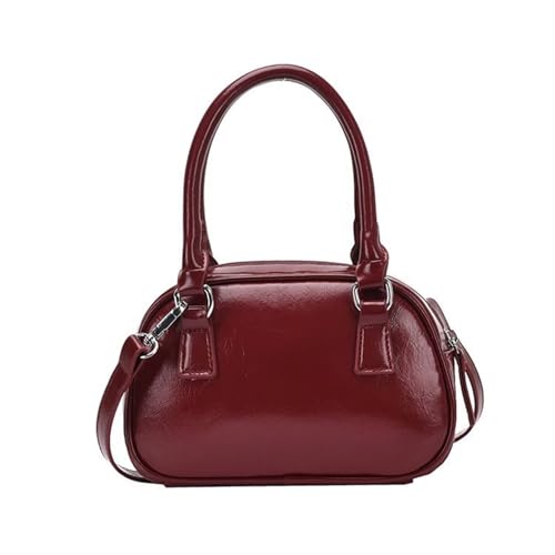 BUBEFSKD Umhängetasche Vielseitige Weiche Lederhandtasche Für Frauen Mädchen Feste Farbe PU Tasche Große Kapazität Vintage Crossbody Langlebig BUBEFSKD Umhängetasche Vielseitige Weiche Lederhandtasche Für Frauen Mädchen Feste Farbe PU Tasche Große Kapazität Vintage Crossbody Langlebig von BUBEFSKD