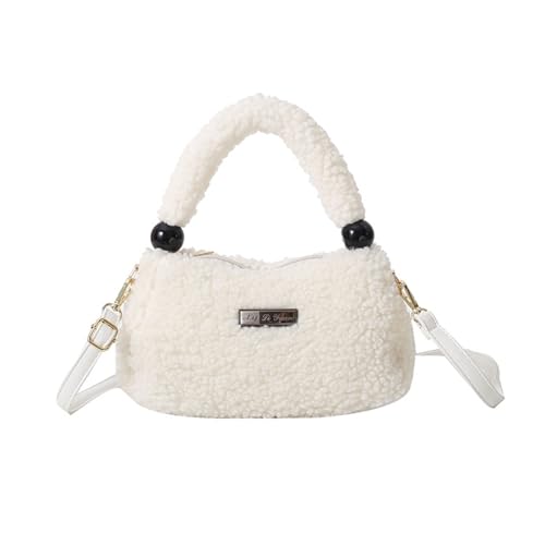 BUBEFSKD Vielseitige Crossbody Tasche Praktische Vielseitige Schulter Leicht Zum Einkaufen Und Reisen Plüsch Handtasche Süße Plüschweiche Und Komfortable Trendstil Modelle Handtasche Für Freundin von BUBEFSKD