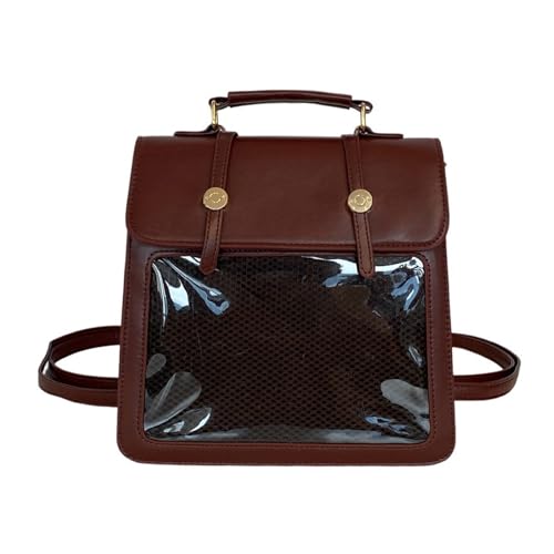 BUBEFSKD Vielseitige ITabag Aberarm Bag Women Rucksack Crossbody PU Leder Schulterpersonalpersonalisierte Accessoire Display School Tasche von BUBEFSKD