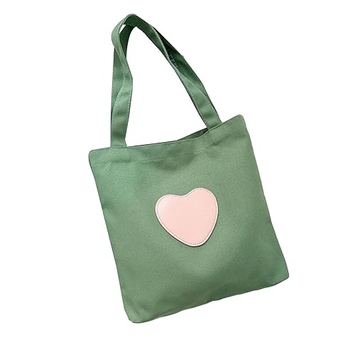 BUBEFSKD Vielseitige Leinwand Love Heart Handtaschen Umhängetaschen Einkaufstasche Perfekt Zum Einkaufen Und Dating Leinwand Umhängetasche Für Frauen BUBEFSKD Vielseitige Leinwand Love Heart Handtaschen Umhängetaschen Einkaufstasche Perfekt Zum Einkaufen Und Dating Leinwand Umhängetasche Für Frauen von BUBEFSKD