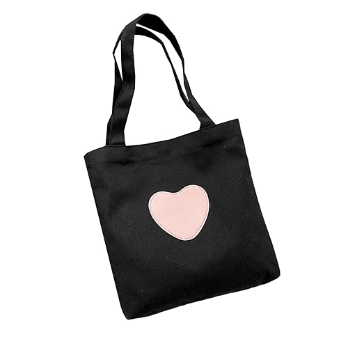 BUBEFSKD Vielseitige Leinwand Love Heart Handtaschen Umhängetaschen Einkaufstasche Perfekt Zum Einkaufen Und Dating Leinwand Umhängetasche Für Frauen BUBEFSKD Vielseitige Leinwand Love Heart Handtaschen Umhängetaschen Einkaufstasche Perfekt Zum Einkaufen Und Dating Leinwand Umhängetasche Für Frauen von BUBEFSKD