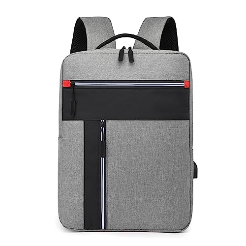 BUBEFSKD Vielseitige Männer Rucksackschule Mit USB Ladung Port Laptop Mehrkompartiment Für Den Täglichen Gebrauch Oxford Stoffmaterial von BUBEFSKD