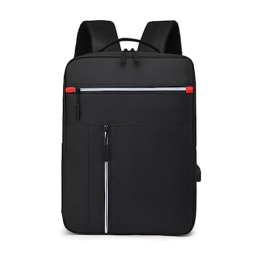BUBEFSKD Vielseitige Männer Rucksackschule Mit USB Ladung Port Laptop Mehrkompartiment Für Den Täglichen Gebrauch Oxford Stoffmaterial von BUBEFSKD