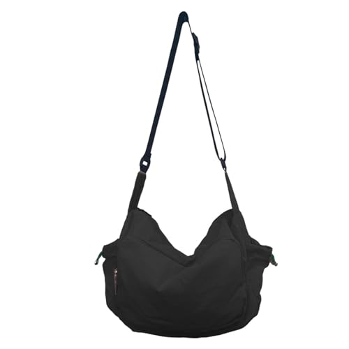 BUBEFSKD Vielseitige Und Praktische Nylon Messenger Taschen Umhängetaschen Für Freizeitausflüge Und Outdoor Abenteuer Stilvolle Nylon Crossbody Tasche von BUBEFSKD