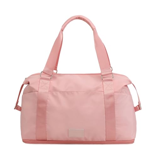 BUBEFSKD Vielseitiger Erweiterbarer Reisenbeutel Große Kapazität Faltbare Duffle Umhängetaschen Freigelegte Handtasche Sports Gym Für Frauen Reisen Reisen Reisebereich Duffle von BUBEFSKD