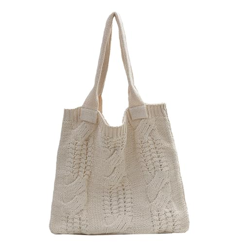 BUBEFSKD Vielseitiger Frauen Böhmischer Strickbeutel Hollow Mesh Tote Für Strandeinkäufe Und Reisen Hohl Mesh Tote Tasche von BUBEFSKD