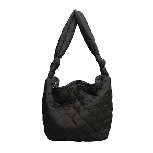 BUBEFSKD Vintage Puffertasche Große Kapazität Handtaschen Umhängetaschen Für Mädchen Frauen Crossbody Bags Gesteppte Einkaufstasche Feste Farbe Gesteppt Crossbody BUBEFSKD Vintage Puffertasche Große Kapazität Handtaschen Umhängetaschen Für Mädchen Frauen Crossbody Bags Gesteppte Einkaufstasche Feste Farbe Gesteppt Crossbody von BUBEFSKD