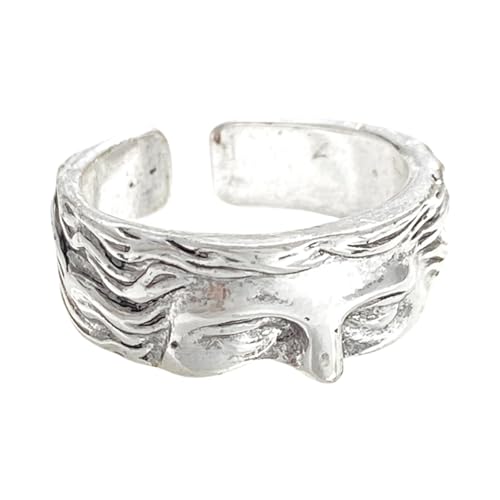 BUBEFSKD Vintage Skulpturenparty Ringe Schmuck Literarische Skulptur Inspirierter Frauenverstellbares Schmuck Für Aussehen Geschenk Für Sie BUBEFSKD Vintage Skulpturenparty Ringe Schmuck Literarische Skulptur Inspirierter Frauenverstellbares Schmuck Für Aussehen Geschenk Für Sie von BUBEFSKD
