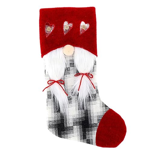 BUBEFSKD Weihnachtsstrumpf Ornamente Candy Bag Geschenktüte Urlaub Dekorationen Weihnachtsgeschenksocke Für Hauskamine Party Supply Design BUBEFSKD Weihnachtsstrumpf Ornamente Candy Bag Geschenktüte Urlaub Dekorationen Weihnachtsgeschenksocke Für Hauskamine Party Supply Design von BUBEFSKD