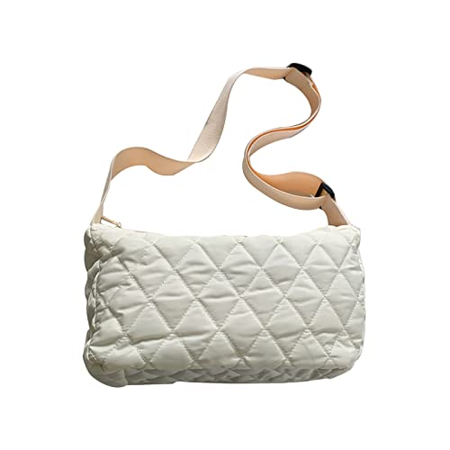 BUBEFSKD Wiederverwendbare Lebensmittelbeutel Gittermuster Einkaufstaschen Frauen Große Kapazität Vielseitiger Bag Multifunktion von BUBEFSKD