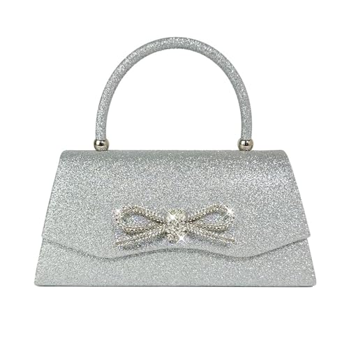 BUBEFSKD Zarte Handtasche Mit Glitzer Detail Umhängetaschen Für Frauenmode Und Besondere Anlässe Frauen Dinnertasche BUBEFSKD Zarte Handtasche Mit Glitzer Detail Umhängetaschen Für Frauenmode Und Besondere Anlässe Frauen Dinnertasche von BUBEFSKD