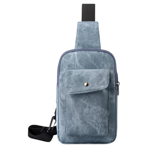 Brustbeutel Mit Verstellbarem Riemen Kleine Crossbody Reiseschlingen Für Sport Running Wandermann Slings Wanderungen Casual Daypacks Kleine Crossbody Tasche von BUBEFSKD