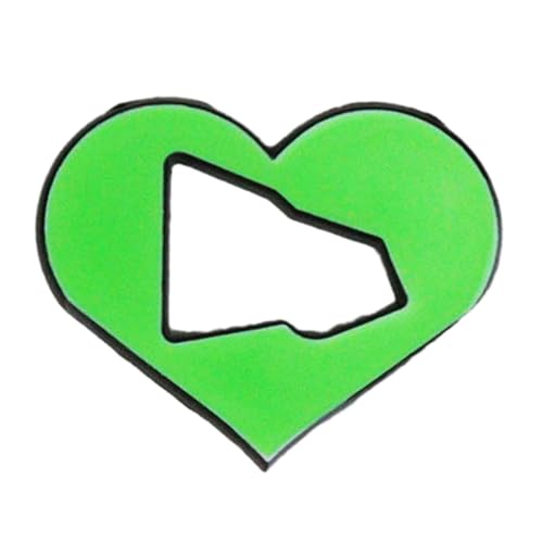 Buntes Herz Emaille Pin Einzigartiger Cartoon Hutstifte Metallabzeichen Herzform Brosche Legierung Geeignet Für Stilvolle Metallstift/Clip/Anhänger von BUBEFSKD