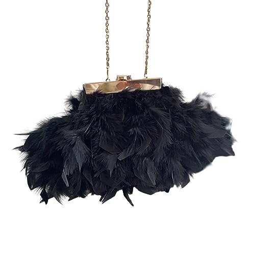 Crossbody Bag Plüsch Feder Clutch Tasche Abend Hochzeitshandtasche Abnehmbare Ketten Umhängetaschen Für Frauen Hochzeit Formelle Formelle Klumpen Und Klumpen Crossbody Bag Plüsch Feder Clutch Tasche Abend Hochzeitshandtasche Abnehmbare Ketten Umhängetaschen Für Frauen Hochzeit Formelle Formelle Klumpen Und Klumpen von BUBEFSKD