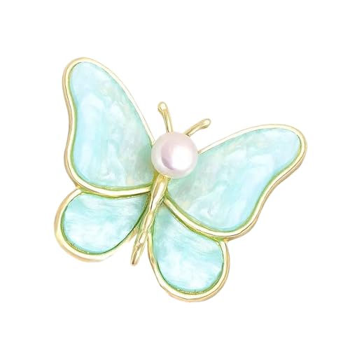 Delicate Butterfly Form Brosche Mit Perlen Detail Robuster Verschluss Tragbarer Metalllegierung Mode Pin Elegante Schmetterlingsbrosche Delicate Butterfly Form Brosche Mit Perlen Detail Robuster Verschluss Tragbarer Metalllegierung Mode Pin Elegante Schmetterlingsbrosche von BUBEFSKD