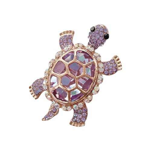 Diamanten Wie Schildkröten Brosche Legierung Nonslip Befestigungsabzeichen Mit Nicht Klaspe Formelle Anlässe Täglicher Verschleiß Schmuck Mode Accessoire von BUBEFSKD