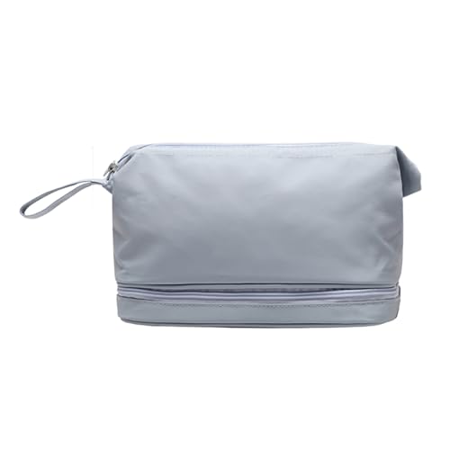 Doppelschicht Toilettenbeutel wasserdichte Toilettenartikel Beutel Organizer Tragbarer Make Up Beutel Reise Kosmetikspeicher Für Frauen Für Männer Die Kleine Kompakte wasserdichte Kleine Fächer Doppelschicht Toilettenbeutel wasserdichte Toilettenartikel Beutel Organizer Tragbarer Make Up Beutel Reise Kosmetikspeicher Für Frauen Für Männer Die Kleine Kompakte wasserdichte Kleine Fächer von BUBEFSKD